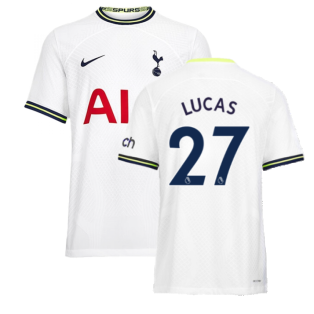 Lucas #27 Tottenham Hotspur KIDS 17-2018 Camo Third Cup Football Nameset 4 shirt 