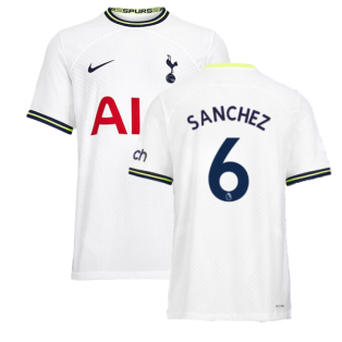 2022-2023 Tottenham Vapor Home Shirt (SANCHEZ 6)