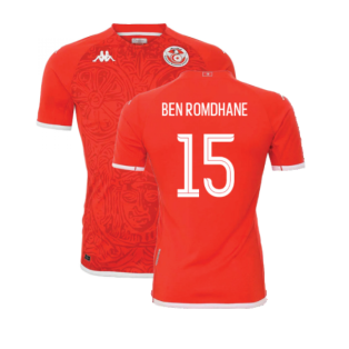 2022-2023 Tunisia Home Shirt (BEN ROMDHANE 15)