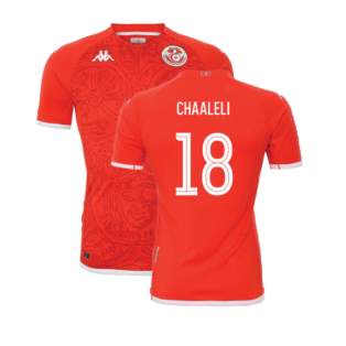 2022-2023 Tunisia Home Shirt (CHAALELI 18)