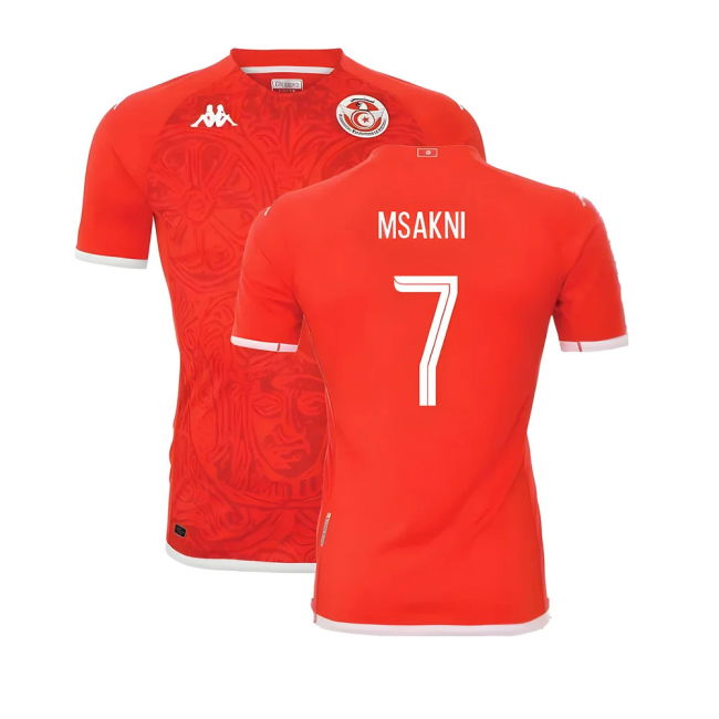 2022-2023 Tunisia Home Shirt (MSAKNI 7)