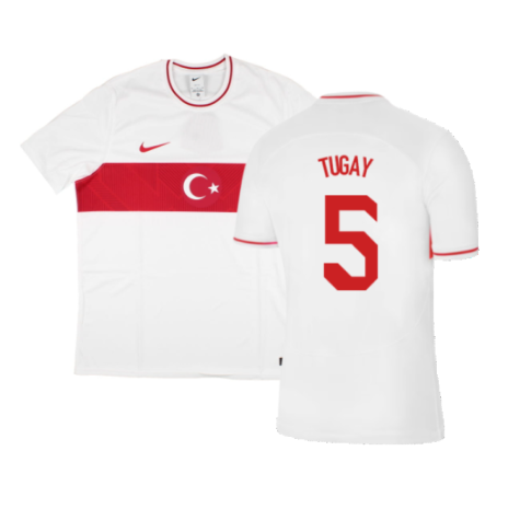 2022-2023 Turkey Home Dri-Fit Supporters Shirt (TUGAY 5)