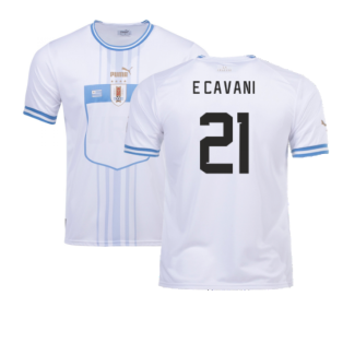 2022-2023 Uruguay Away Shirt (E Cavani 21)