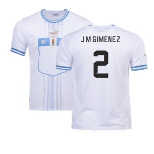 2022-2023 Uruguay Away Shirt (J M Gimenez 2)