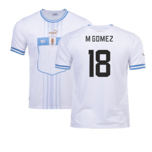 2022-2023 Uruguay Away Shirt (M Gomez 18)