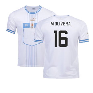 2022-2023 Uruguay Away Shirt (M Olivera 16)