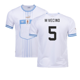 2022-2023 Uruguay Away Shirt (M Vecino 5)
