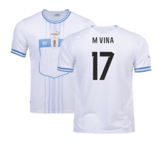 2022-2023 Uruguay Away Shirt (M Vina 17)