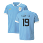 2022-2023 Uruguay Home Shirt (S Coates 19)