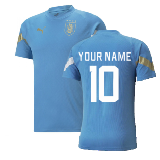 2022-2023 Uruguay Training Jersey (Blue) (Your Name)