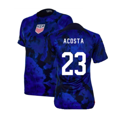 2022-2023 USA Away Football Shirt (Womens) (ACOSTA 23)