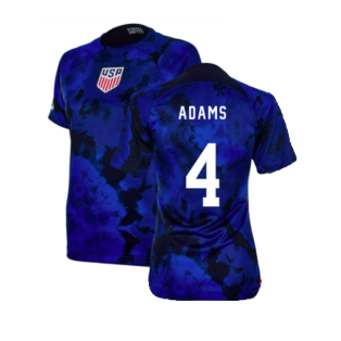 2022-2023 USA Away Football Shirt (Womens) (ADAMS 4)