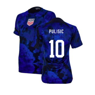 2022-2023 USA Away Football Shirt (Womens) (PULISIC 10)