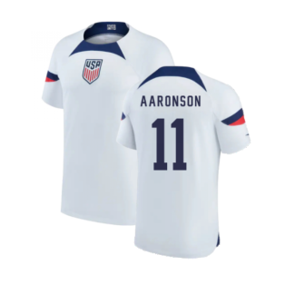 2022-2023 USA Home Shirt (Kids) (AARONSON 11)