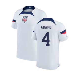 2022-2023 USA Home Shirt (Kids) (ADAMS 4)