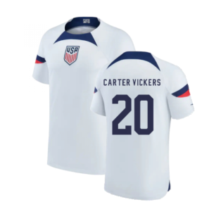 2022-2023 USA Home Shirt (Kids) (CARTER VICKERS 20)