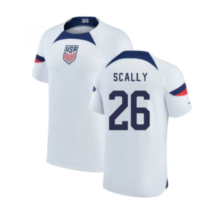 2022-2023 USA Home Shirt (Kids) (SCALLY 26)