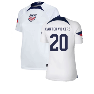 2022-2023 USA Home Shirt (Ladies) (CARTER VICKERS 20)