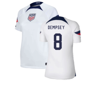 2022-2023 USA Home Shirt (Ladies) (DEMPSEY 8)