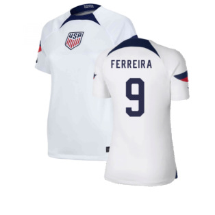 2022-2023 USA Home Shirt (Ladies) (FERREIRA 9)