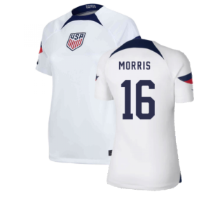 2022-2023 USA Home Shirt (Ladies) (MORRIS 16)