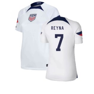 2022-2023 USA Home Shirt (Ladies) (REYNA 7)
