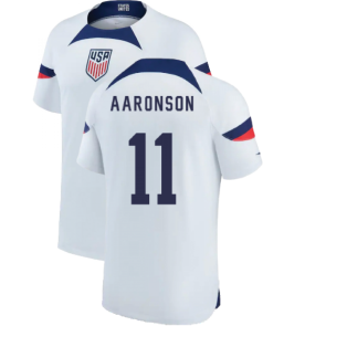 2022-2023 USA United States Home Shirt (AARONSON 11)