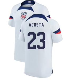 2022-2023 USA United States Home Shirt (ACOSTA 23)