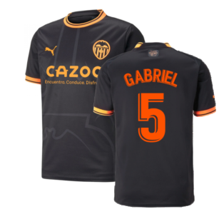 2022-2023 Valencia Away Shirt (GABRIEL 5)