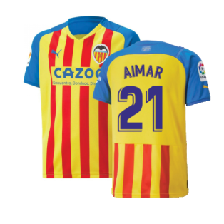 2022-2023 Valencia Third Shirt (Kids) (AIMAR 21)