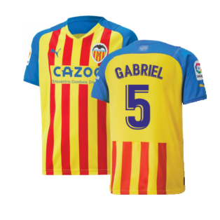 2022-2023 Valencia Third Shirt (Kids) (GABRIEL 5)