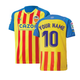 2022-2023 Valencia Third Shirt (Kids) (Your Name)
