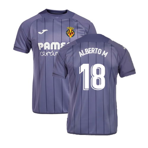 2022-2023 Villareal Away Shirt (ALBERTO M 18) 2022-2023 Villareal Away Shirt (ALBERTO M 18)