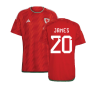 2022-2023 Wales Home Shirt (JAMES 20)