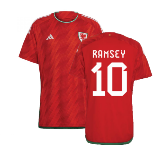 2022-2023 Wales Home Shirt (RAMSEY 10)
