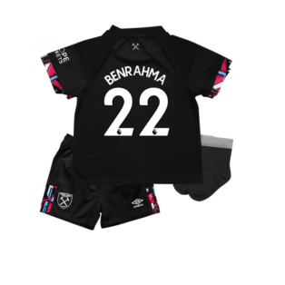 2022-2023 West Ham Away Baby Kit (BENRAHMA 22)
