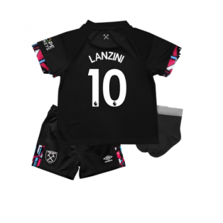 2022-2023 West Ham Away Baby Kit (LANZINI 10)