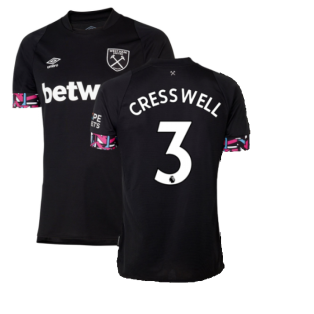2022-2023 West Ham Away Shirt (CRESSWELL 3)