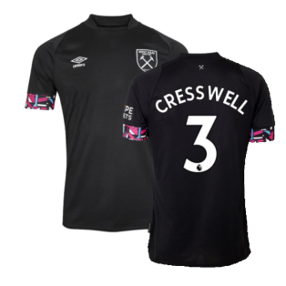 2022-2023 West Ham Away Shirt (Kids) (CRESSWELL 3)