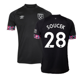 2022-2023 West Ham Away Shirt (Kids) (SOUCEK 28)