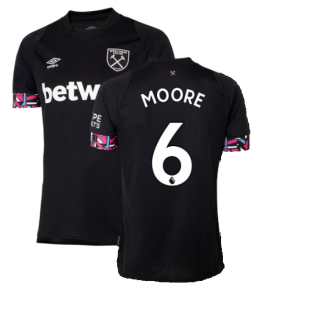 2022-2023 West Ham Away Shirt (MOORE 6)