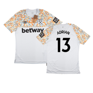 2022-2023 West Ham Goalkeeper Change Shirt (Kids) (ADRIAN 13)