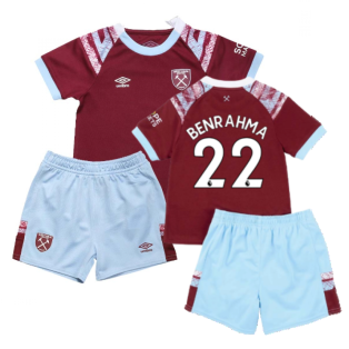 2022-2023 West Ham Home Baby Kit (BENRAHMA 22)