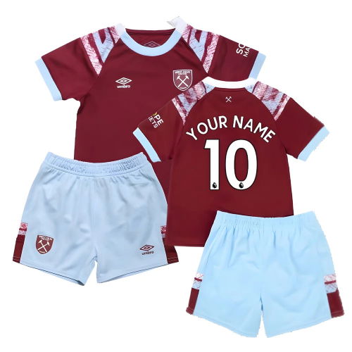 2022-2023 West Ham Home Baby Kit (Your Name)