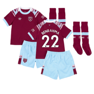 2022-2023 West Ham Home Infant Kit (BENRAHMA 22)