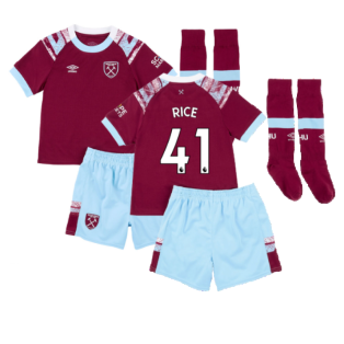 2022-2023 West Ham Home Infant Kit (RICE 41)