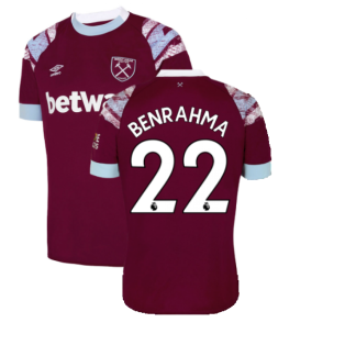 2022-2023 West Ham Home Shirt (BENRAHMA 22)