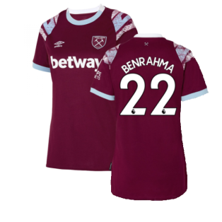 2022-2023 West Ham Home Shirt (Ladies) (BENRAHMA 22)