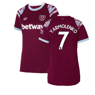 2022-2023 West Ham Home Shirt (Ladies) (YARMOLENKO 7)