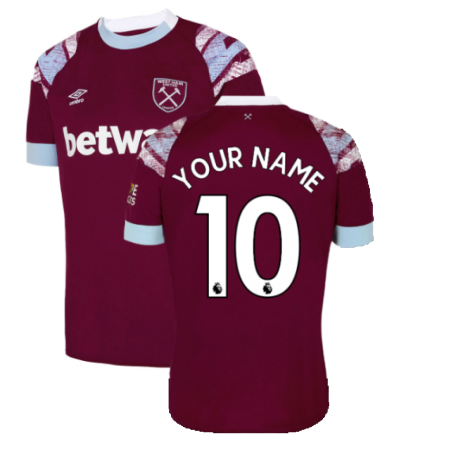 2022-2023 West Ham Home Shirt (Your Name)